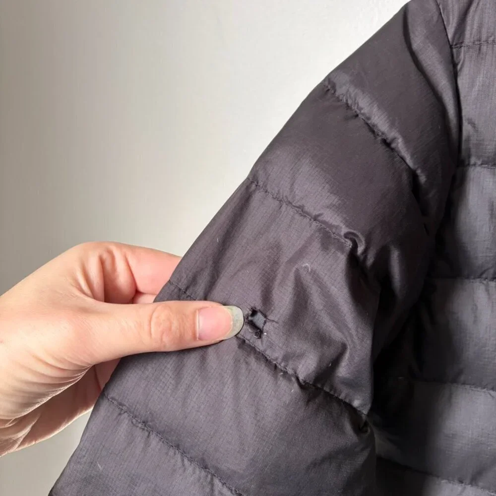 Patagonia Black Down Puffer Jacket Kids Medium 10